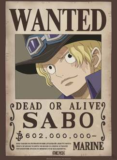ABYSTYLE Poster One Piece Wanted Sabo 38x52cm Divers - 38x52 cm
