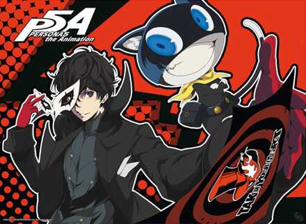 ABYSTYLE Poster Persona 5 Joker and Mona 52x38cm Divers - 52x38 cm