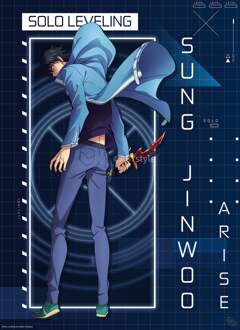 ABYSTYLE Poster Solo Leveling - Jinwoo Arise 61x91,5cm Divers - 61x91.5 cm