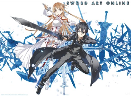 ABYSTYLE Poster Sword Art Online Asuna and Kirito 52x38cm Divers - 52x38 cm