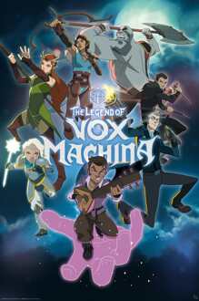ABYSTYLE Poster The Legend of Vox Machina Group 61x91,5cm Divers - 61x91.5 cm