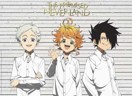 ABYSTYLE Poster The Promised Neverland Mug shots 52x38cm Divers - 52x38 cm