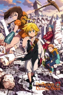 ABYSTYLE Poster The Seven Deadly Sins Key Art 2 61x91,5cm Divers - 61x91.5 cm