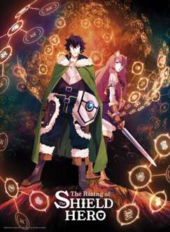 ABYSTYLE Poster The Shield Hero Naofumi and Raphtalia 38x52cm Divers - 38x52 cm