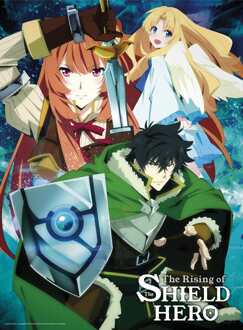 ABYSTYLE Poster The Shield Hero Naofumis Party 38x52cm Divers - 38x52 cm