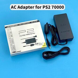Ac 100 ~ 240V Adapter Voeding Lader Dc 8.5V 5.6A Ac Adapter Voor Sony PS2 slanke 70000 Serie Euro Plug
