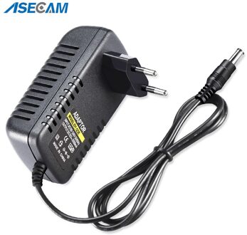 Ac 100V-240V Converter Adapter Dc 12V 2A 2000mA Voeding Eu Ons Uk Au Plug 5.5Mm * 2.1Mm Voor Cctv Ip Camera Systeem