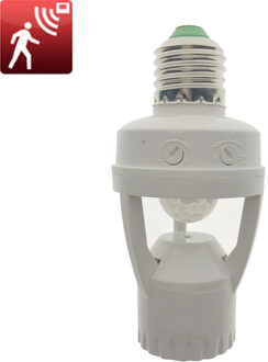 AC 110-220V 360 Graden PIR Inductie Motion Sensor IR infrarood Menselijk E27 Stopcontact Schakelaar Base LED lamp Lamp Houder