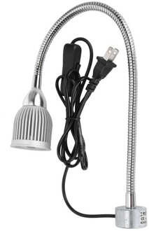 Ac 110-220V 7W Led Naaimachine Light Flexibele Zwanenhals Werk Lamp Met Magneet Base Voor Werkbank draaibank