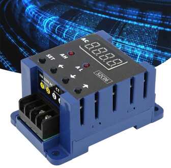 Ac 110-220V SZC06 Digitale Ampèremeter 0.3-50A Maatregel Bereik Bovenste Ondergrens Alarm Vertraging Relais Detectie 50A 100A 200A