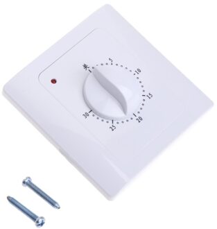 AC 220 V 10A 30Min Countdown Timer Schakelaar Elektrische Digitale Tijd Plug Controle Knop