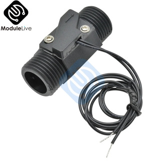 AC 220V 10W 3A 22mm Plastic Water Flow Switch Vertical/Horizontal Water Sensor Magnetic Control Switch G1/2Inch BSP Thread