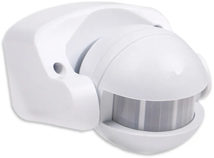 AC 220V-240V 110V 180 Degree Outdoor IP44 Security PIR Infrared Motion Sensor Detector Movement Switch Max 12m 50Hz 3-2000LUX