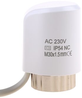 Ac 230V Nc Elektrische Thermische Actuator M30 * 1.5Mm Voor Thermostatische Radiator-Klep G32C