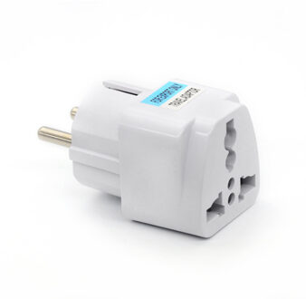 Ac 250V 10A 1Pc Eu Plug Eu Power Universele Ru Es Ons Conversie Europa Stekker Converter Socket reizen Stopcontact Adapter 1stk