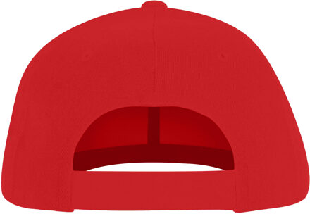 AC/DC Baseballcap met logo voor volwassenen (Rood)