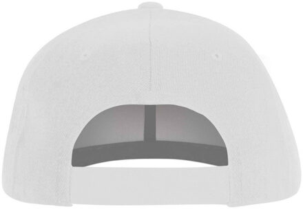 AC/DC Baseballcap met logo voor volwassenen (Wit)