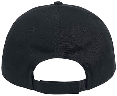 AC/DC Baseballcap met logo voor volwassenen (Zwart/Rood) - One Size