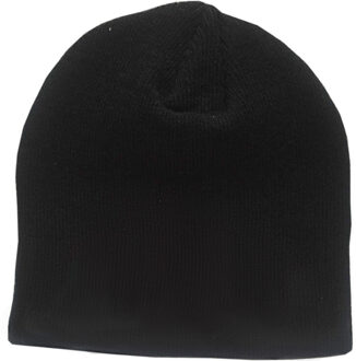 AC/DC Beanie met 3D-logo voor volwassenen (Zwart)