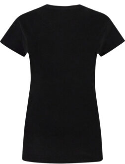 AC/DC Dames/Dames Diamante Logo T-Shirt (Zwart)