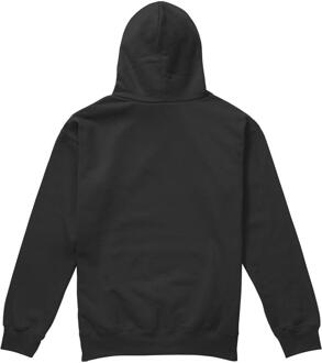 AC/DC Heren Back In Black Outline Hoodie (Zwart) - maat L