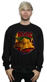 AC/DC Heren Kerstmis Hells Bells Sweatshirt (Zwart) - XL