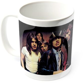 AC/DC Highway To Hell mok (Veelkleurig) Groen - One Size