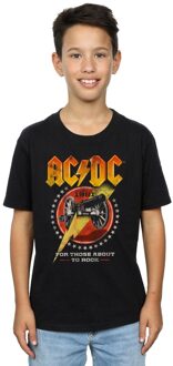 AC/DC Jongens voor degenen die gaan rocken 1981 T-Shirt (Zwart) - 5-6J / 110-116cm