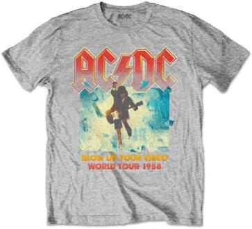 AC/DC Kinderen/Kinderen Blow Up Your Video Heather T-Shirt (Grijs) - maat 9-10J / 134-140cm
