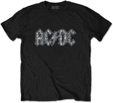 AC/DC Kinderen/Kinderen Diamante Logo T-Shirt (Zwart) - 3-4J / 98-104cm