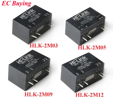 AC-DC Power Module Mini Isolation Switch Power Supply Module 220v to 3.3V/5V/9V/12V HLK-2M03 HLK-2M05 HLK-2M12 HLK-2M09 AC DC