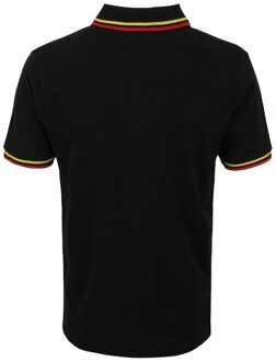 AC/DC Unisex Klassiek Logo Polo voor volwassenen (Zwart)