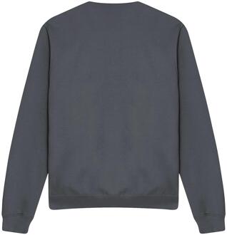 AC/DC Unisex Sweatshirt met gedragen logo voor volwassenen (Houtskool) - XL