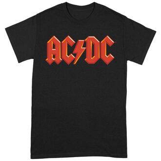 AC/DC Unisex T-Shirt voor Volwassenen (Zwart/Rood) - maat 5XL