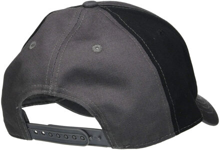 AC/DC Unisex Volwassen Baseballpet met Tweekleurig Logo (Houtskool Grijs/Zwart)