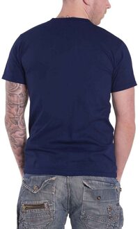 AC/DC Unisex Volwassenen De Evolutie van Rock T-Shirt (Marineblauw) Navy - L