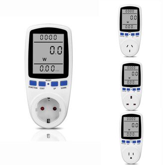 Ac Digitale Lcd Power Meter Power Meter Kwh Elektrische Energie Meter Meten Socket Power Analyzer