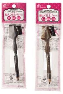 AC Makeup Tokyo Eyebrow Pencil with Eyebrow Brush & Comb Brown
