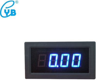 AC Meter AC 30A met CT Huidige Meter Huidige Indicator 3 1/2 LED Digitale Amperemeter Amperemeter Current Amp Panel Moniter 0.56'' blauw / Power supply DC5V