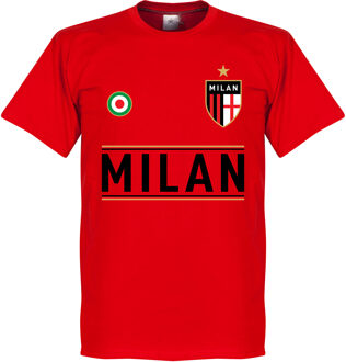 AC Milan Team T-Shirt - Rood - XL