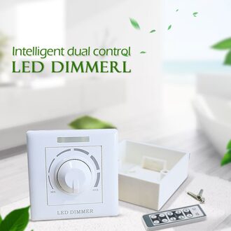 AC110/220 v Wit Draadloze LED Dimmer Verstelbare Controller LED Driver Dimmer Voor Dimbare AC LED Chip Led downlight