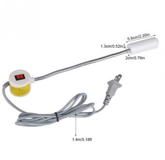 AC110-250V Industriële Naaimachine Lamp 12 LED Magnetische Naaimachine Licht Werk Licht Flexibele USB Lamp voor Naaimachine EU plug