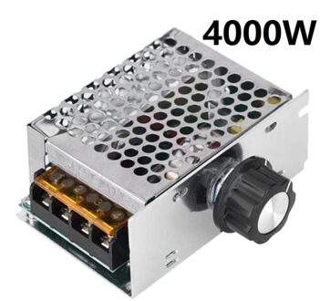 AC220V 10000 W High Power Scr BTA10 Elektronische Voltage Regulator Speed Controller Digitale Display Voor Dimmen Speed Thermostaat 4000w