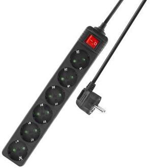 AC2460 Stekkerdoos 6-voudig