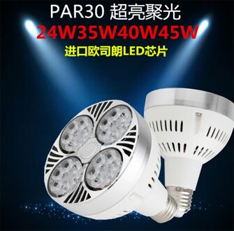 AC85-240V E27 40 W 35 W LED buis warm wit licht spaarlamp Tl spot lamp voor living kamer warm wit / 24W