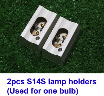 AC85-250V 4A S14D Lamp S14S Houder Light Socket Base Spiegel Wandlamp Voor Aansluiten s14 led lamp 2stk S14S socket
