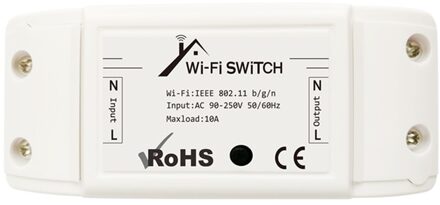 AC90 ~ 220V Ewelink Wifi Schakelaar Module 2200W/10A Wifi Diy Smart Wireless Remote Switch Werken Met alexa Google Home Ifttt 1stk