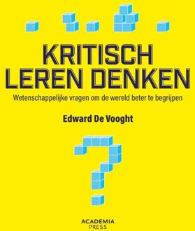 Academia Press Kritisch leren denken - Edward De Vooght - ebook