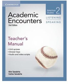 Academic Encounters Level 2 Teacher's Manual Listening and Speaking