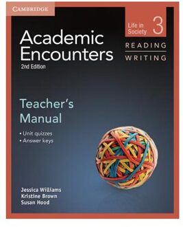 Academic Encounters Level 3 Teacher's Manual Reading and Writing